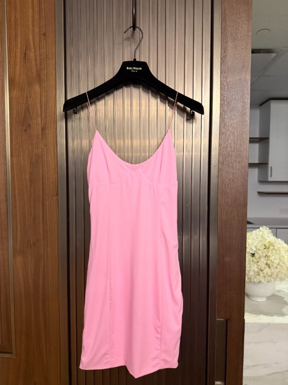 Meshki Pink Slinky Mini Dress | Buttery Soft Bodycon